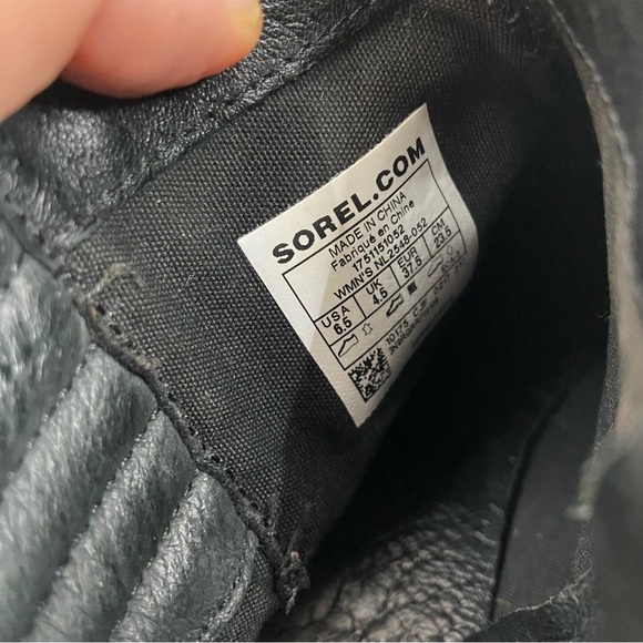 Sorel Danica Waterproof Leather Short Boot Bootie Women’s Size 6.5 - Picture 7 of 12